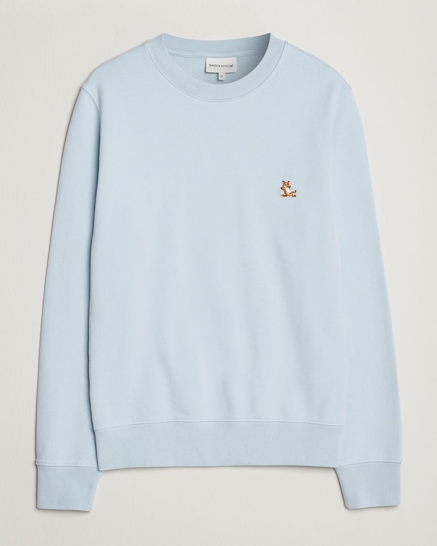 Herre | Gensere | Maison Kitsuné | Chillax Crew Neck Sweatshirt Sky Blue