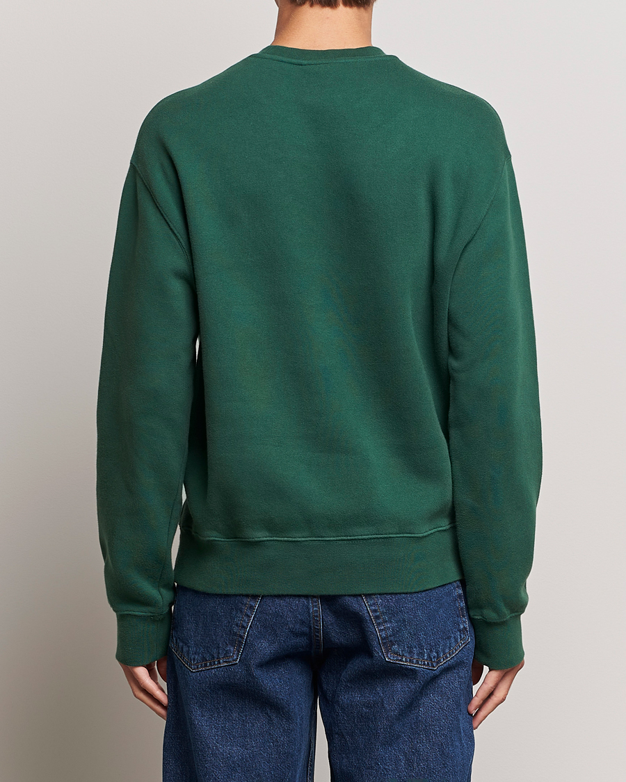 Herre | Gensere | Maison Kitsuné | Tonal Fox Head Sweatshirt Bottle Green