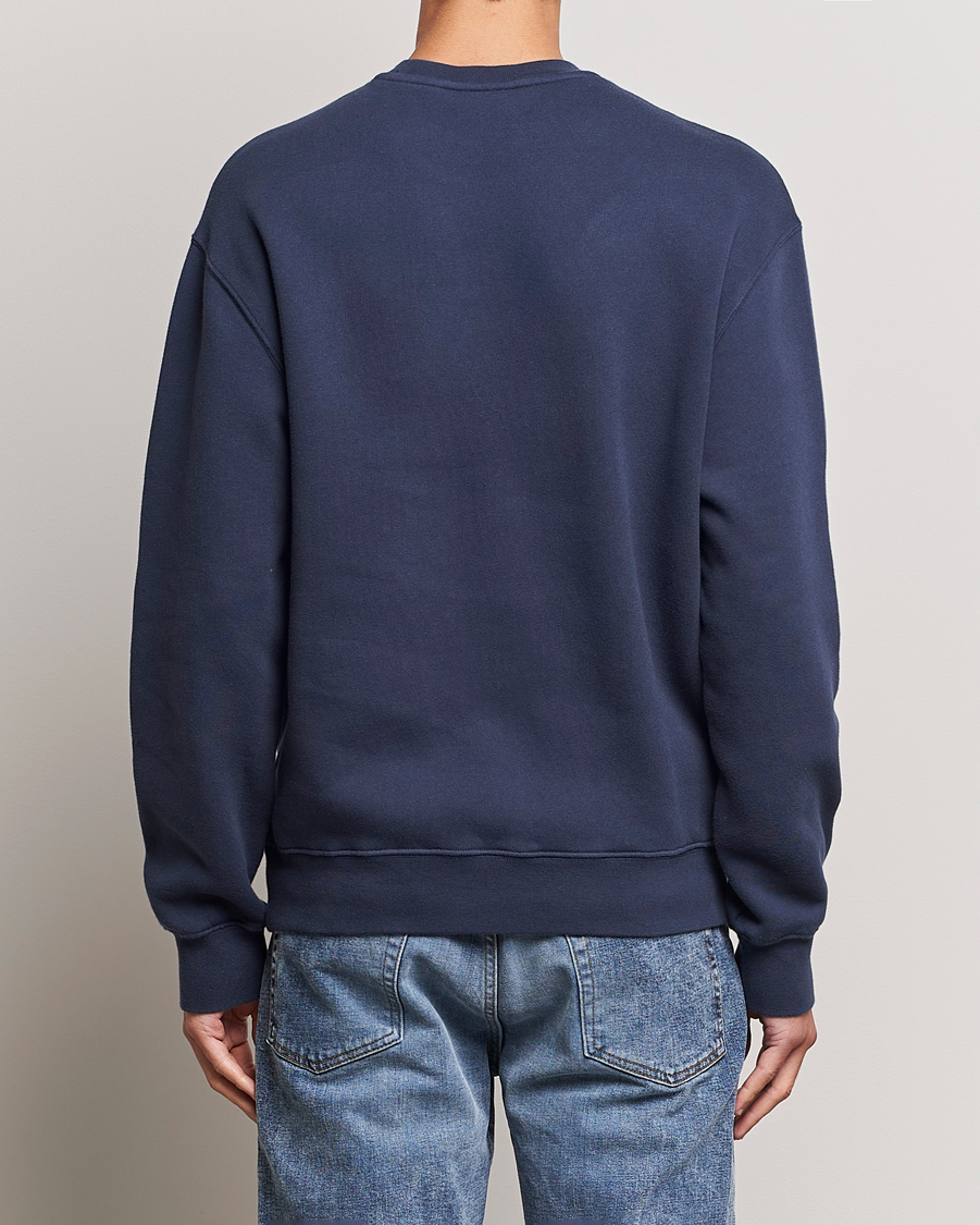 Herre | Gensere | Maison Kitsuné | Tonal Fox Head Sweatshirt Ink Blue