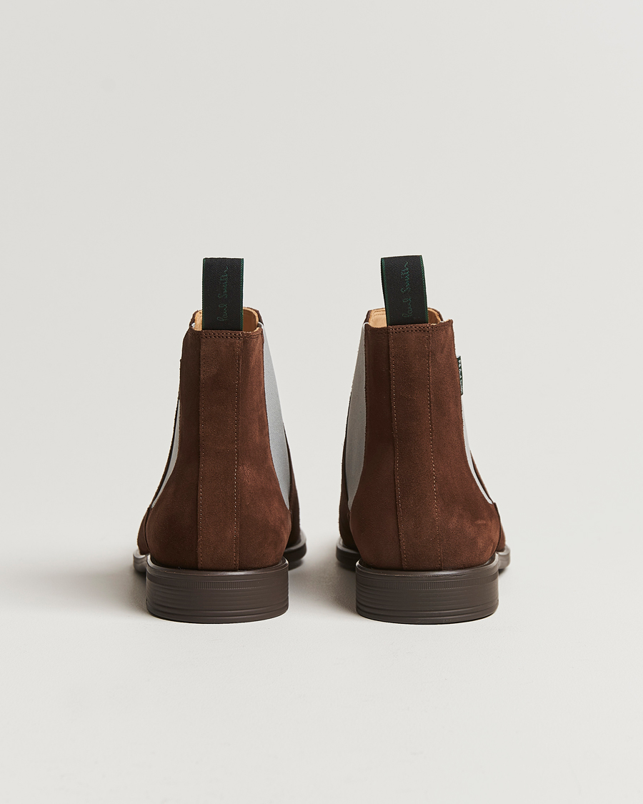 Herre | PS Paul Smith Cedric Suede Chelsea Boot Chocolate | PS Paul Smith | Cedric Suede Chelsea Boot Chocolate