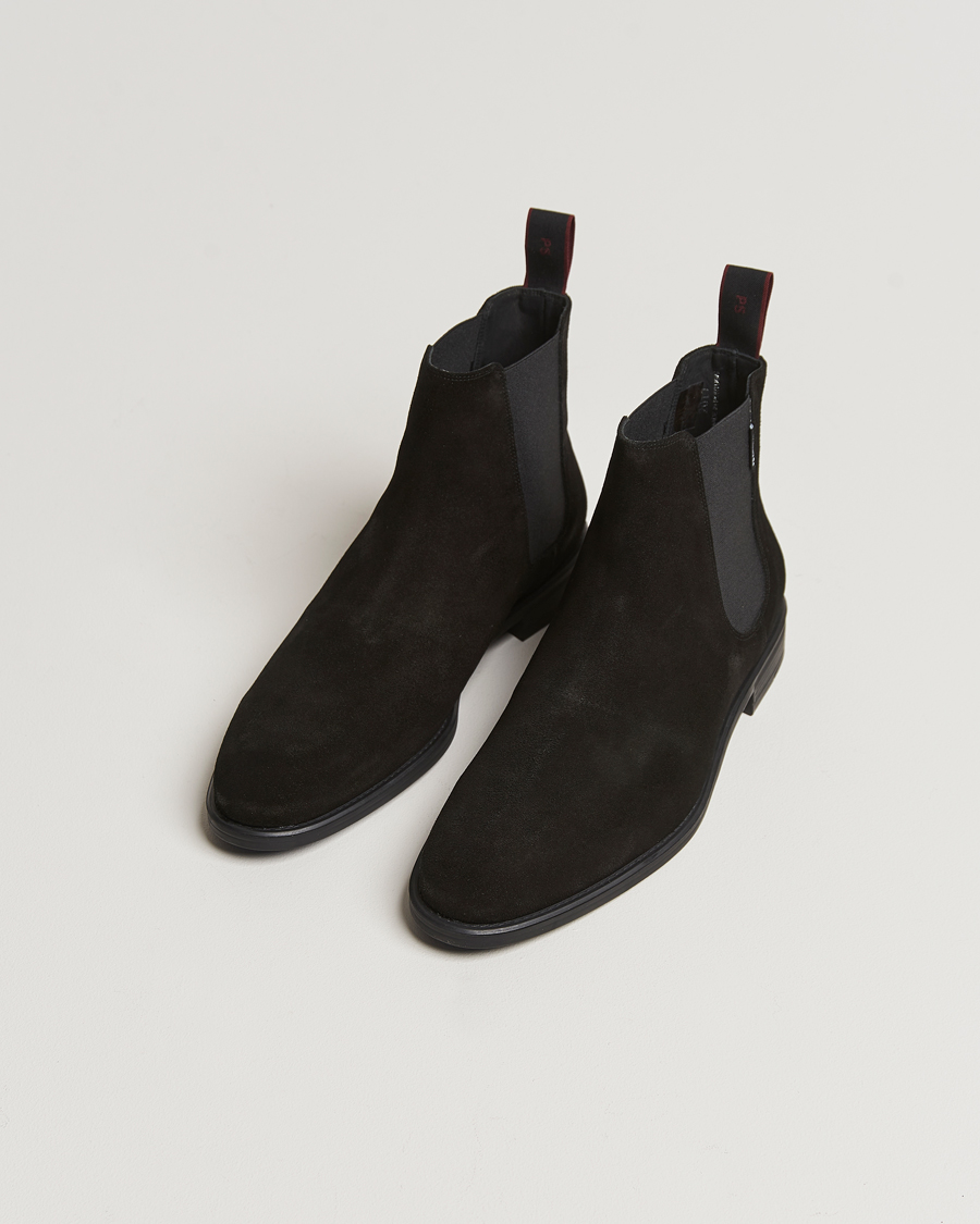 Herre | Paul Smith | PS Paul Smith | Cedric Suede Chelsea Boot Black