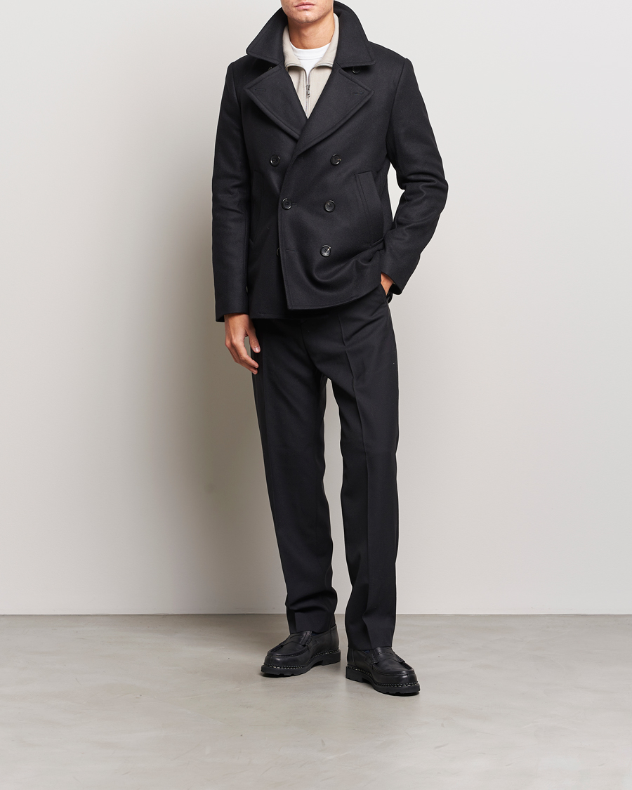 Herre | Jakker | PS Paul Smith | Wool Peacoat Black