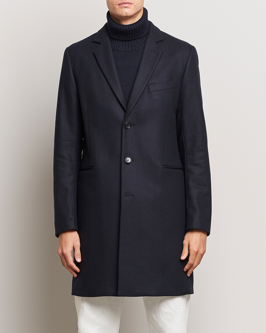 Herre | Jakker | PS Paul Smith | Wool Coat Navy
