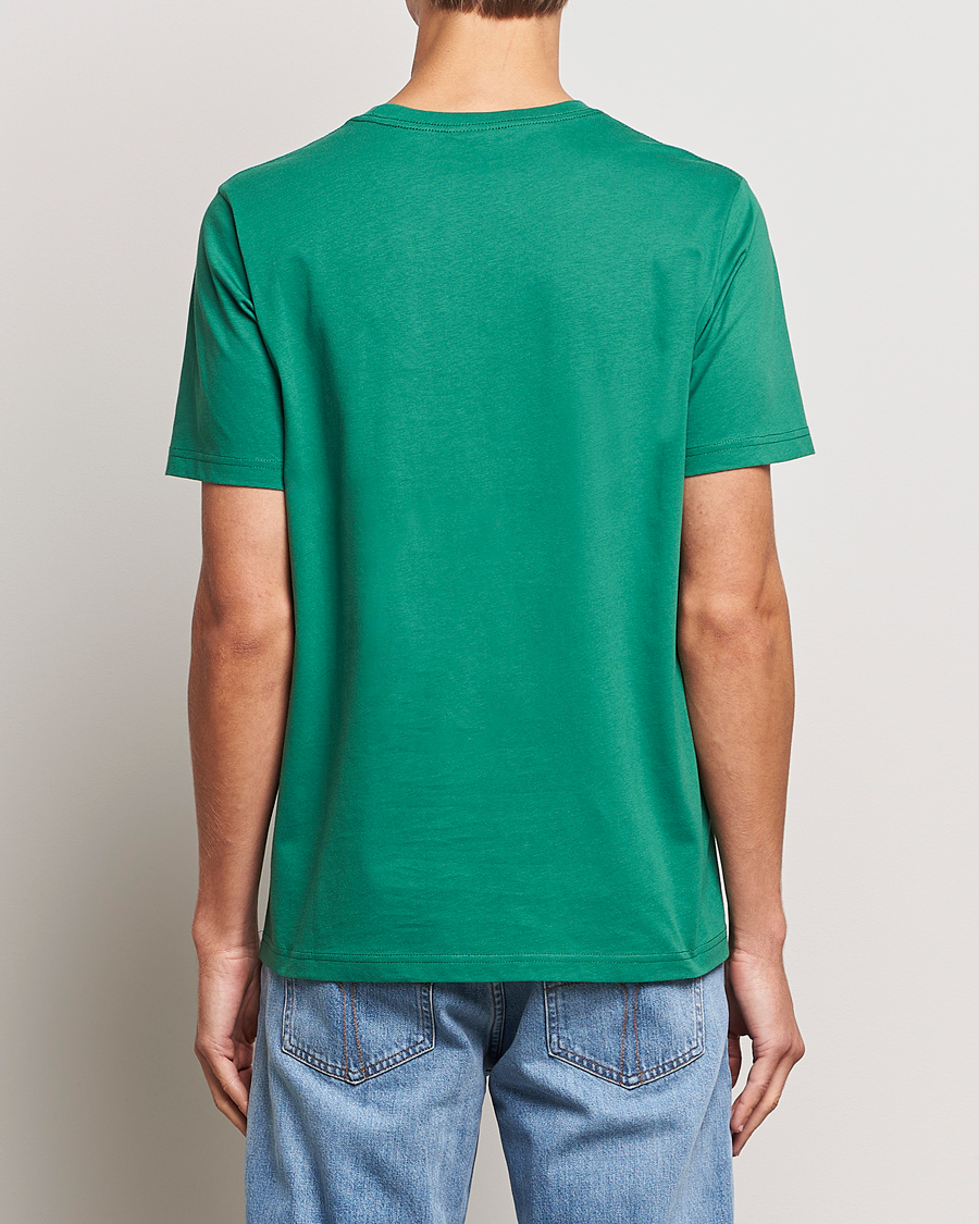 Herre | T-Shirts | PS Paul Smith | Organic Cotton Zebra T-Shirt Green