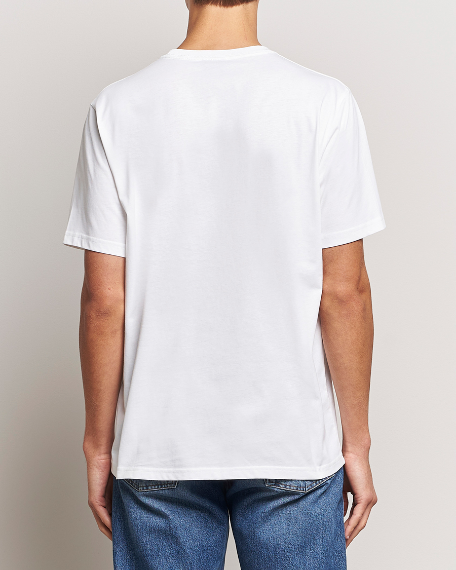 Herre | T-Shirts | PS Paul Smith | Birds Crew Neck T-Shirt White