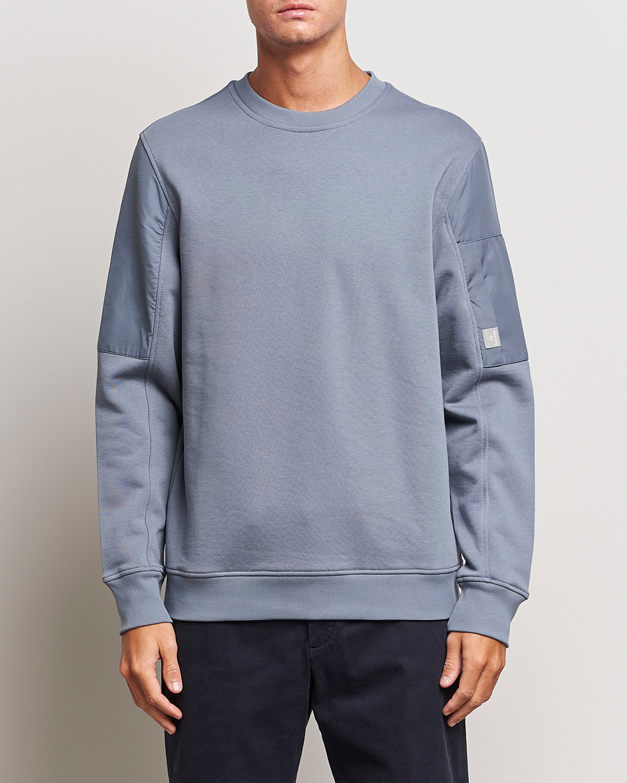 Herre | Gensere | PS Paul Smith | Organic Cotton Sweatshirt Washed Blue