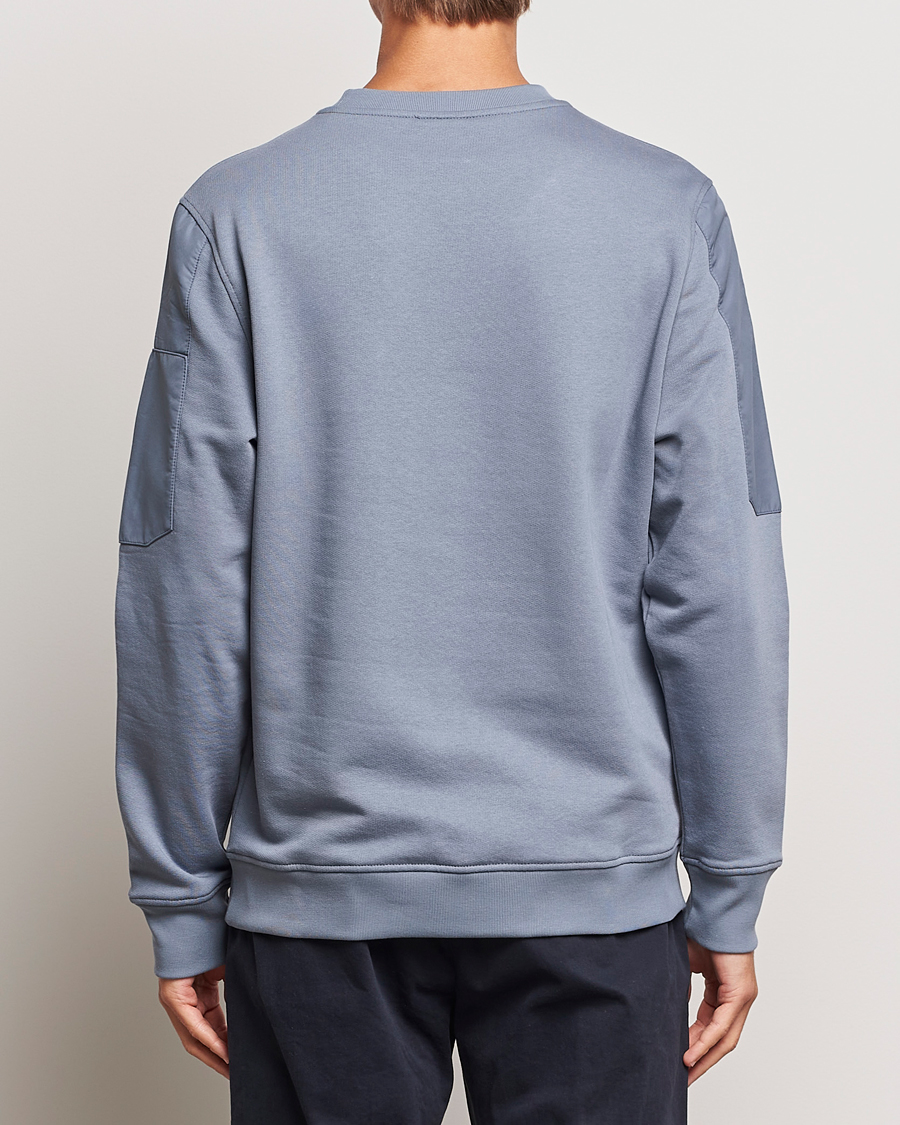 Herre | Gensere | PS Paul Smith | Organic Cotton Sweatshirt Washed Blue