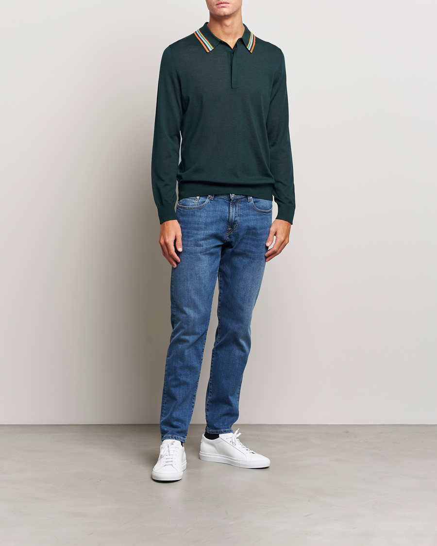 Herre | Jeans | PS Paul Smith | Tapered Fit Jeans Mid Blue