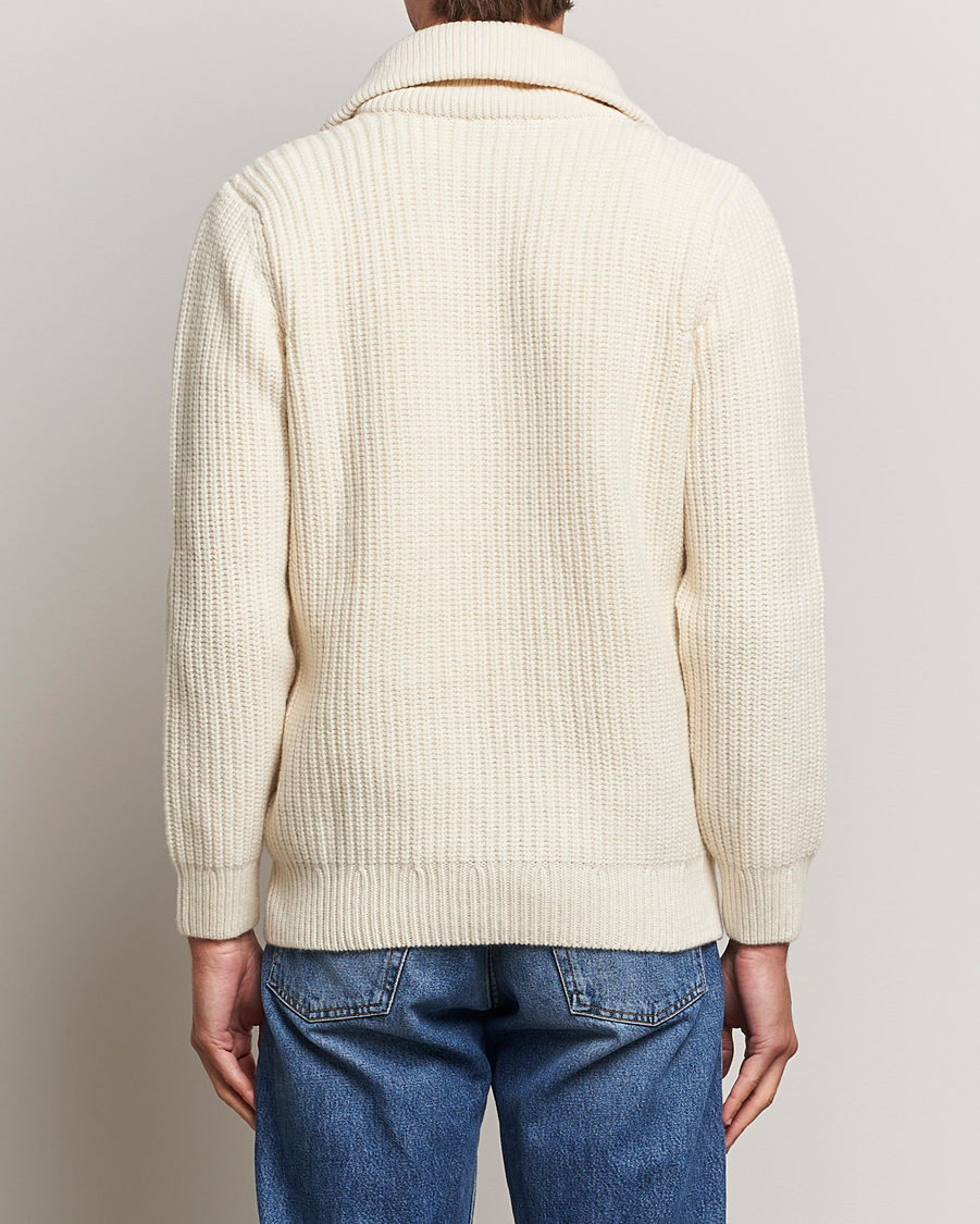 Herre | Gensere | Armor-lux | Pull Camionneur Wool Half Zip Nature