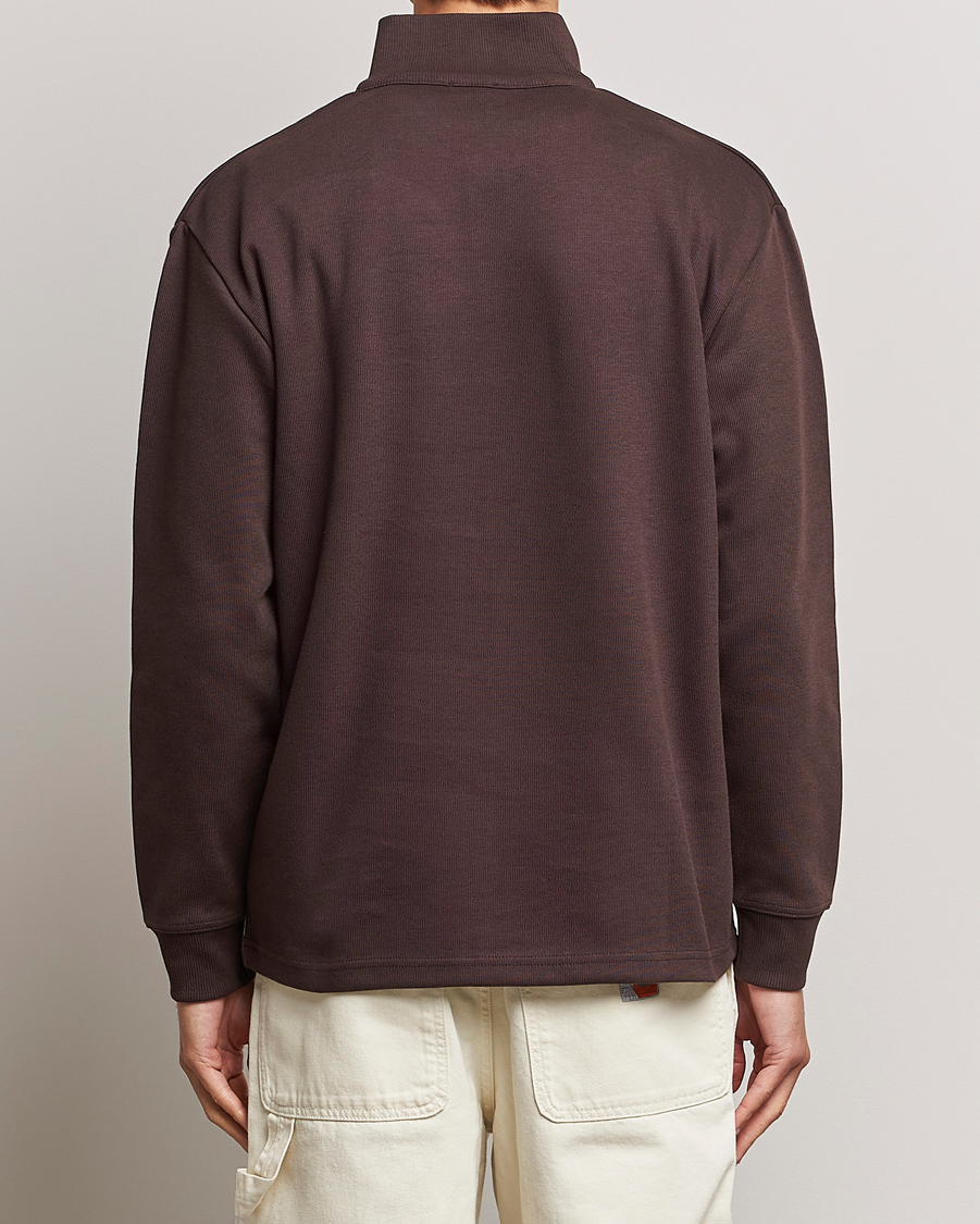 Herre | Gensere | Armor-lux | Camioneur Cotton Half Zip Brown