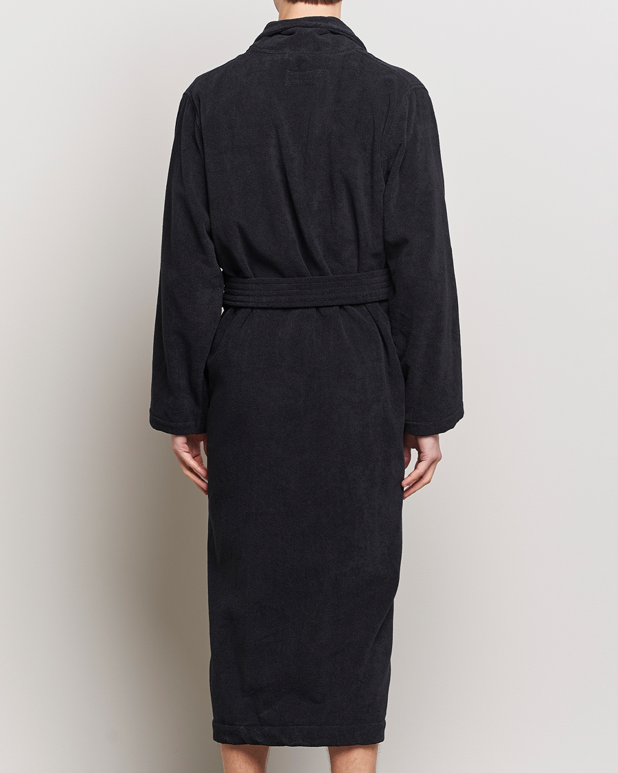 Herre | Pyjamaser og badekåper | Tekla | Organic Terry Bathrobe Black