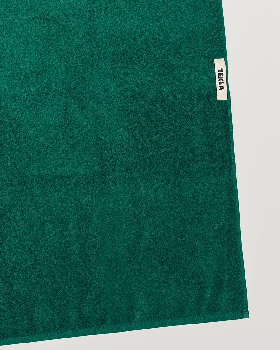 Herre | Livsstil | Tekla | Organic Terry Hand Towel Teal Green