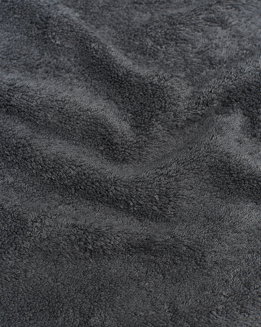 Herre | Tekstiler | Tekla | Organic Terry Bath Towel Charcoal Grey