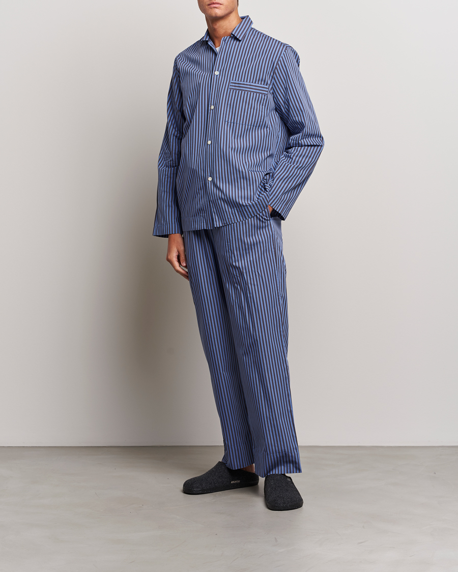 Herre | Pyjamaser og badekåper | Tekla | Poplin Pyjama Pants Verneuil Stripes