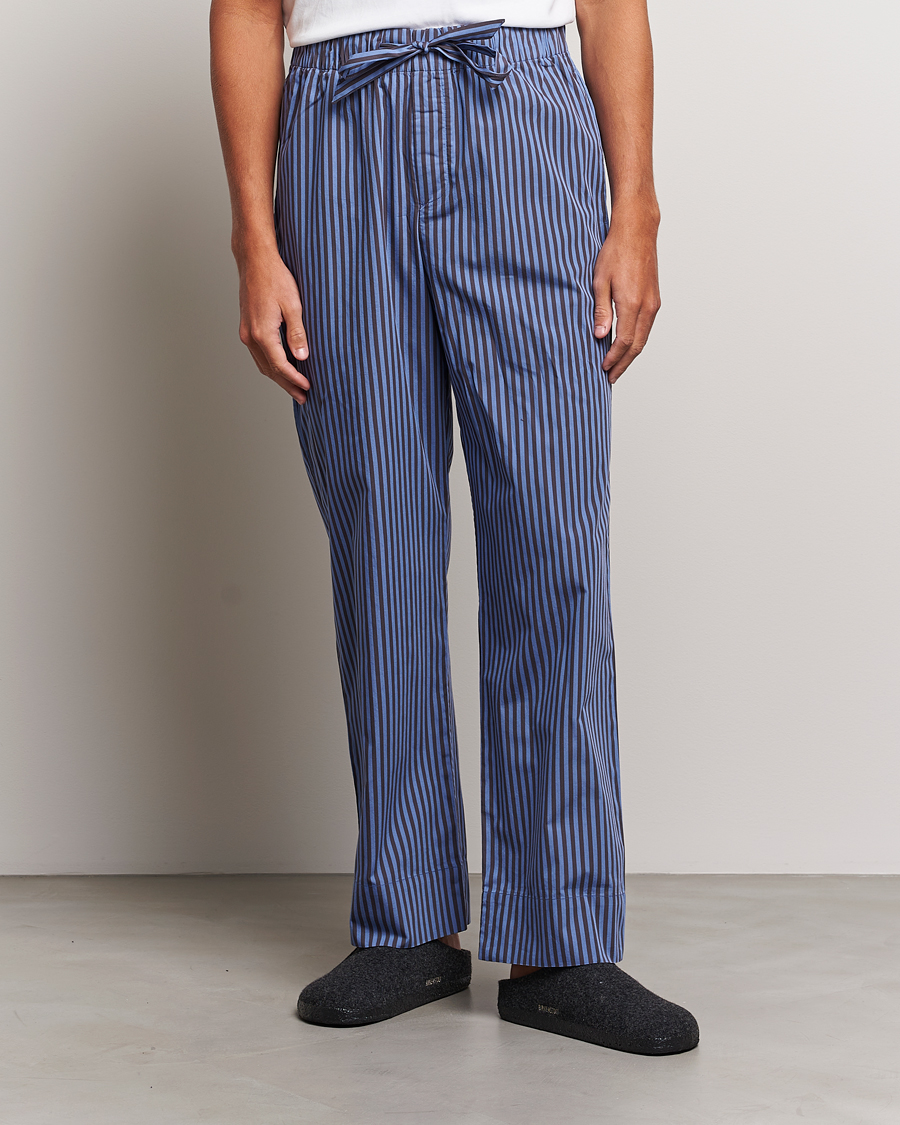Herre | Pyjamaser og badekåper | Tekla | Poplin Pyjama Pants Verneuil Stripes
