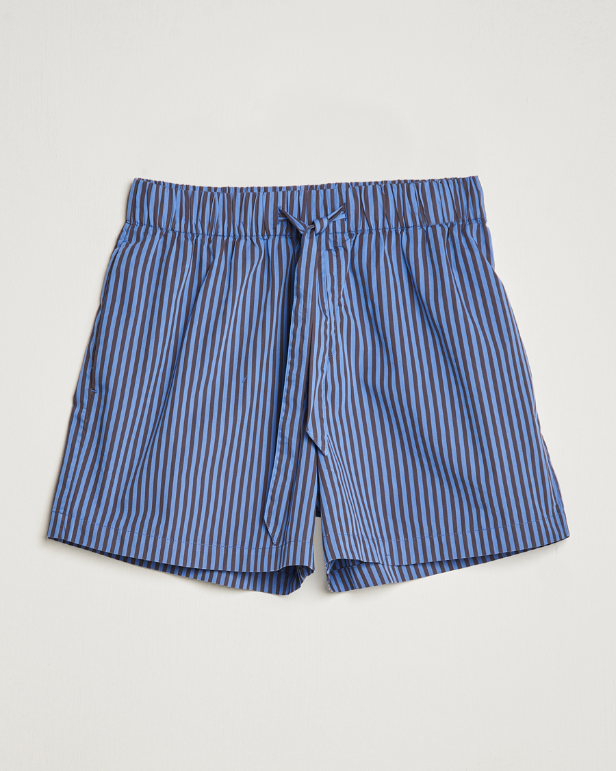Herre | Pyjamaser og badekåper | Tekla | Poplin Pyjama Shorts Verneuil Stripes