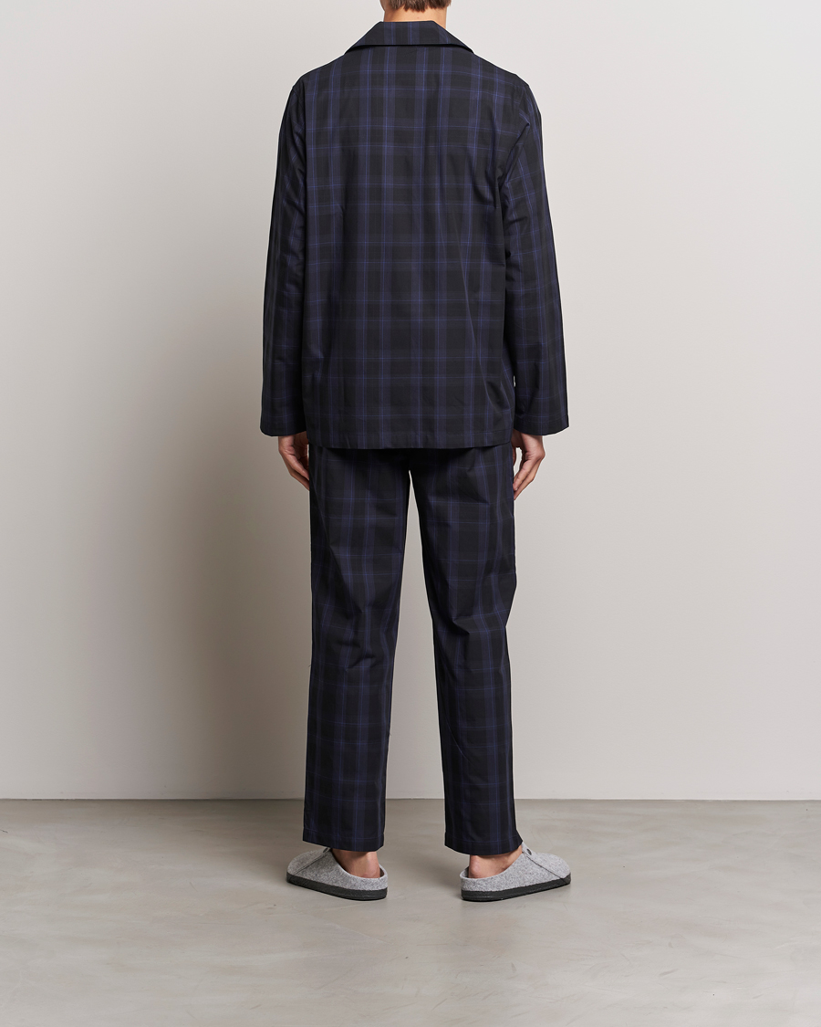 Herre | Pyjamaser og badekåper | BOSS BLACK | Urban Checked Pyjama Set Blue Multi