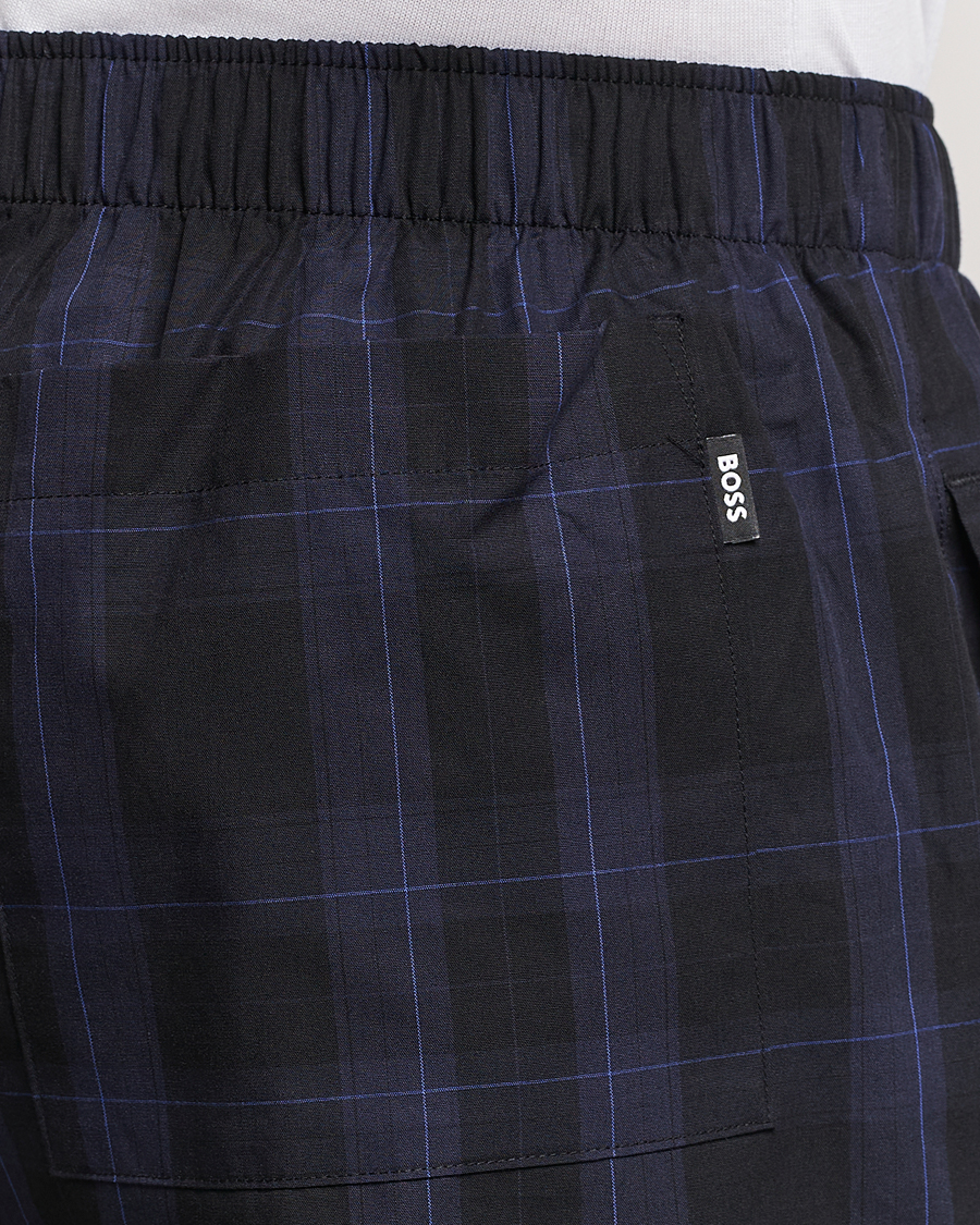 Herre | Pyjamaser og badekåper | BOSS BLACK | Urban Checked Pyjama Set Blue Multi