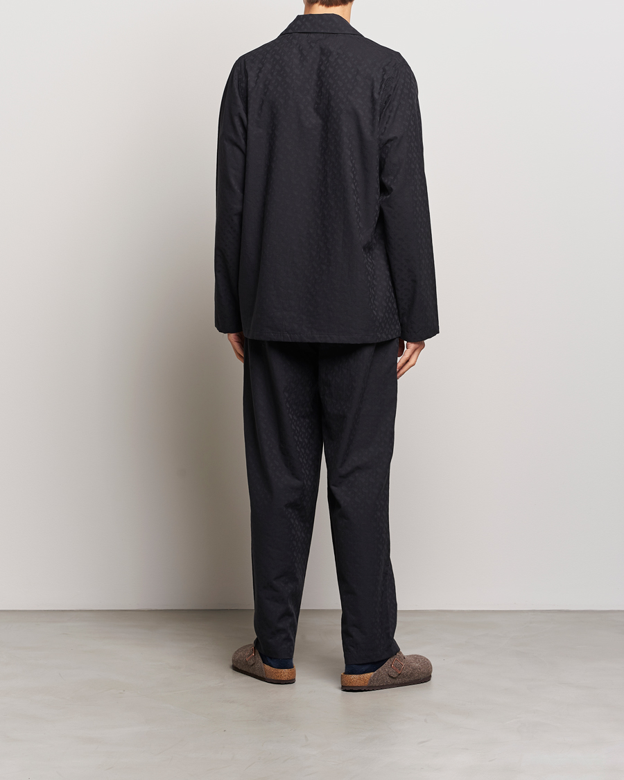 Herre | Pyjamaser og badekåper | BOSS BLACK | Premium Monogram Pyjama Set Black