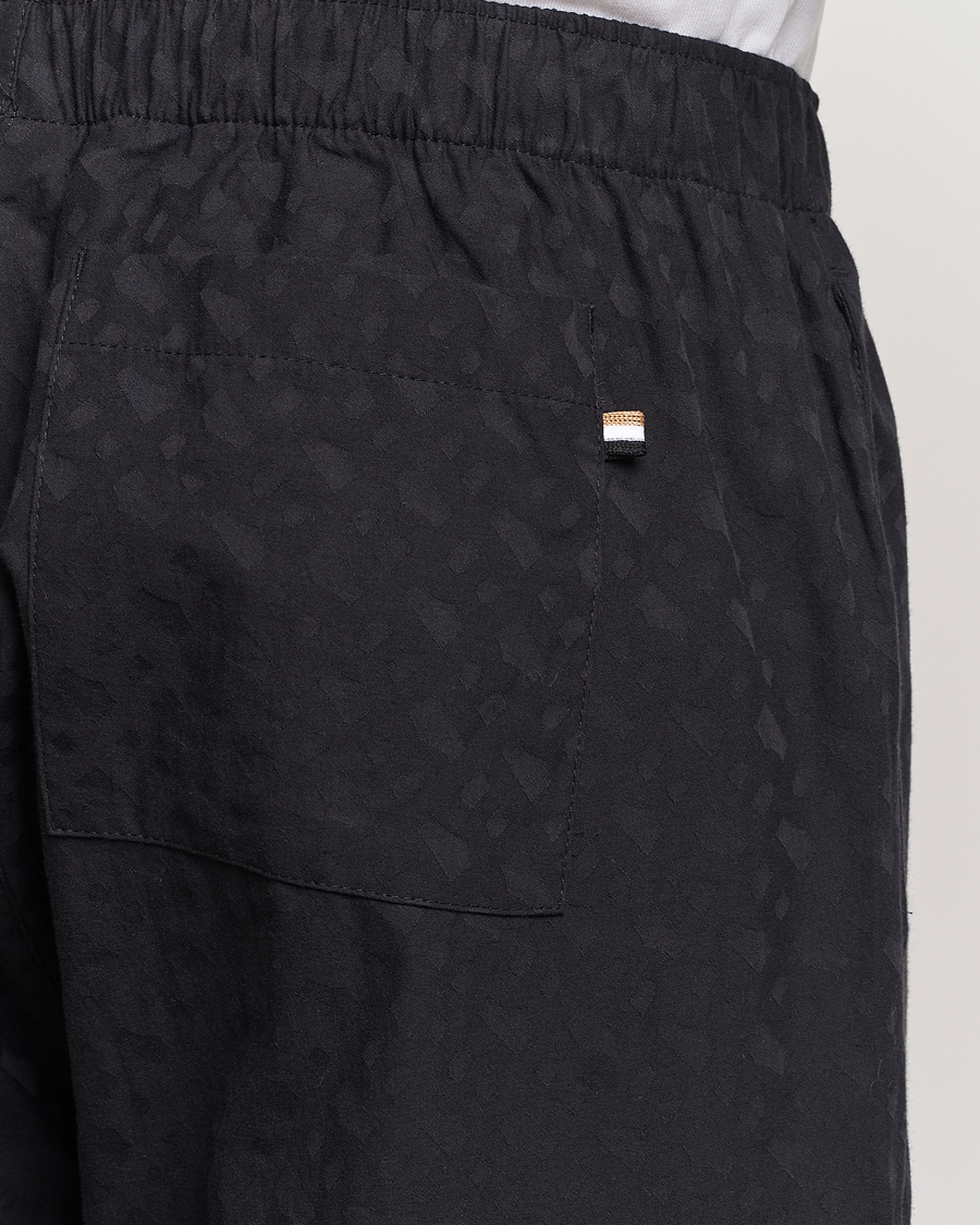 Herre | Pyjamaser og badekåper | BOSS BLACK | Premium Monogram Pyjama Set Black