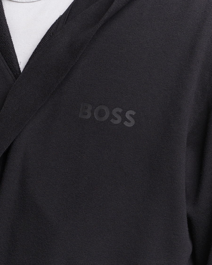 Herre | Pyjamaser og badekåper | BOSS BLACK | Iconic Terry Robe Black