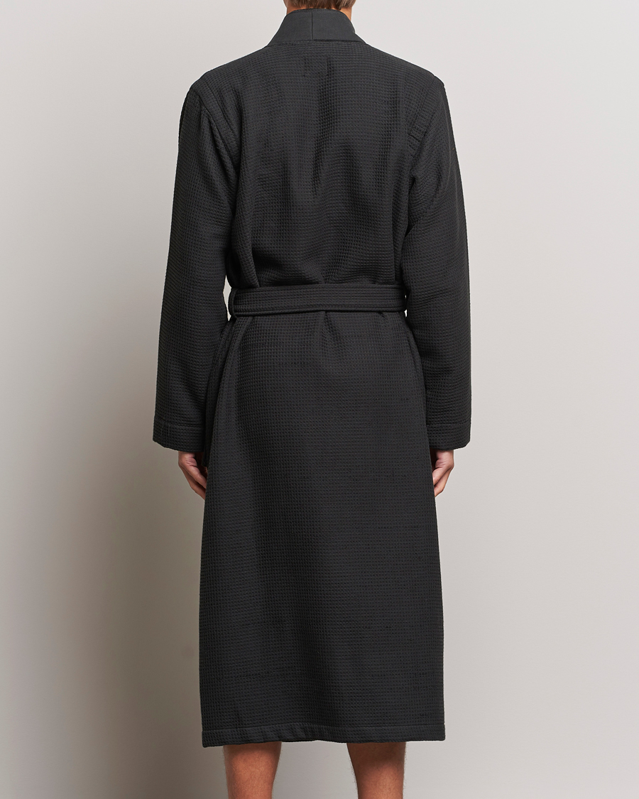 Herre | Pyjamaser og badekåper | BOSS BLACK | Waffle Robe Black