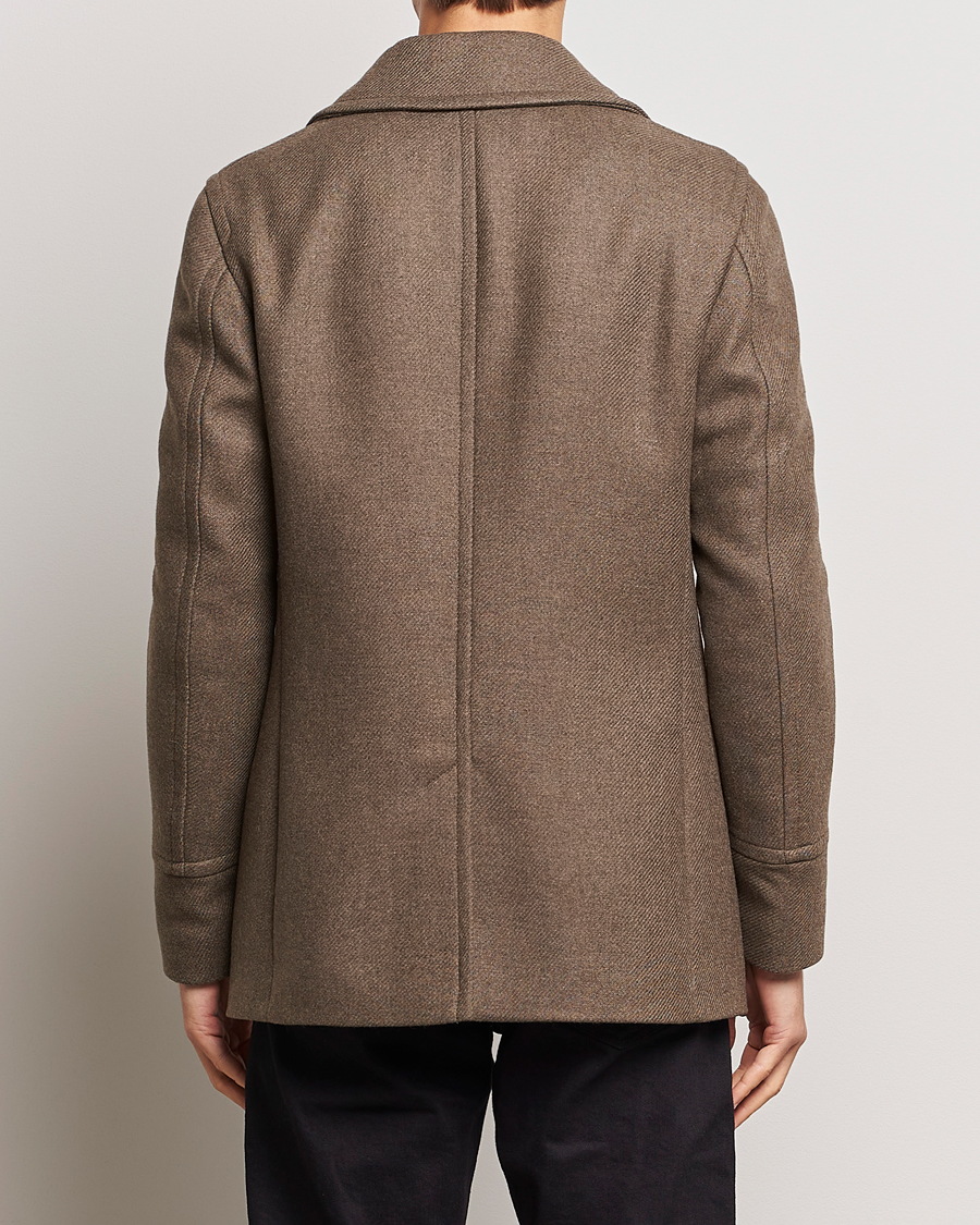 Herre | Jakker | BOSS BLACK | Hyde Peacoat Open Green