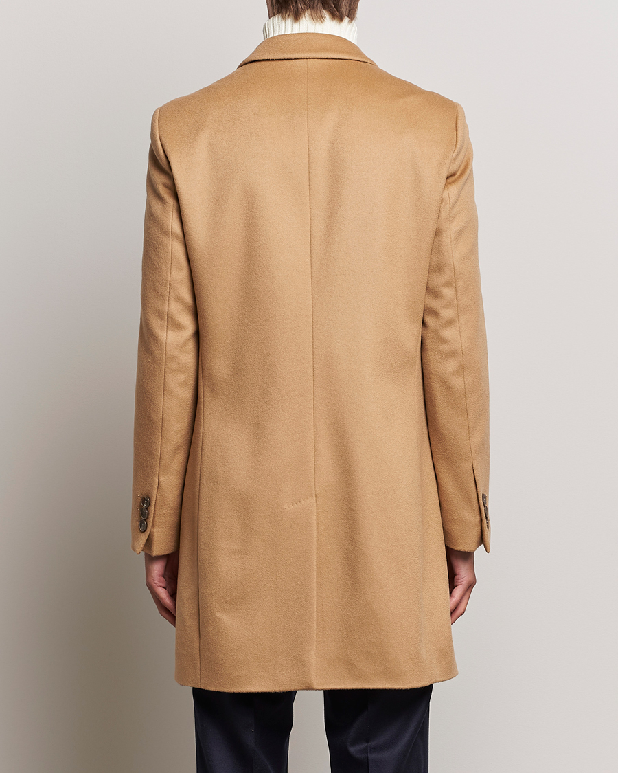Herre | Jakker | BOSS BLACK | Hyde Wool/Cashmere Coat Medium Beige