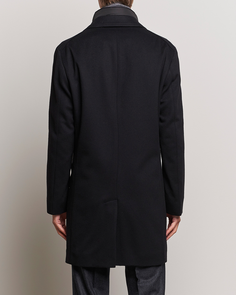 Herre | Jakker | BOSS BLACK | Hyde Wool Bib Coat Black