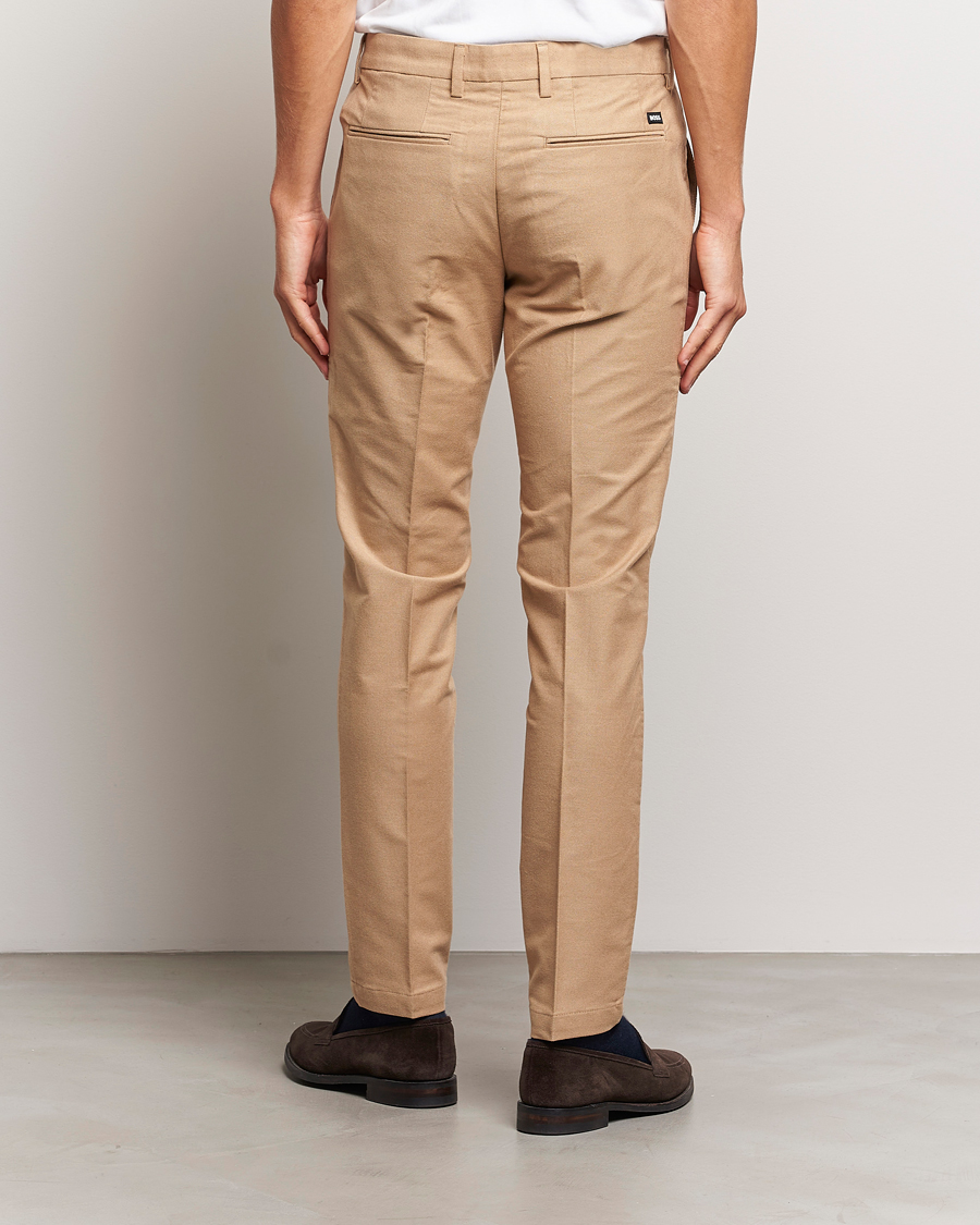 Herre | Bukser | BOSS BLACK | Kaito1 Structured Chinos Medium Beige