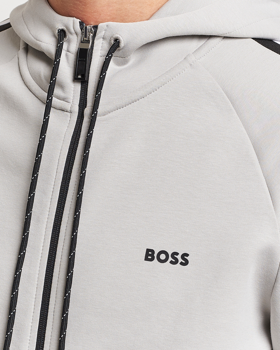 Herre | Gensere | BOSS GREEN | Tracksuit Set Open Grey