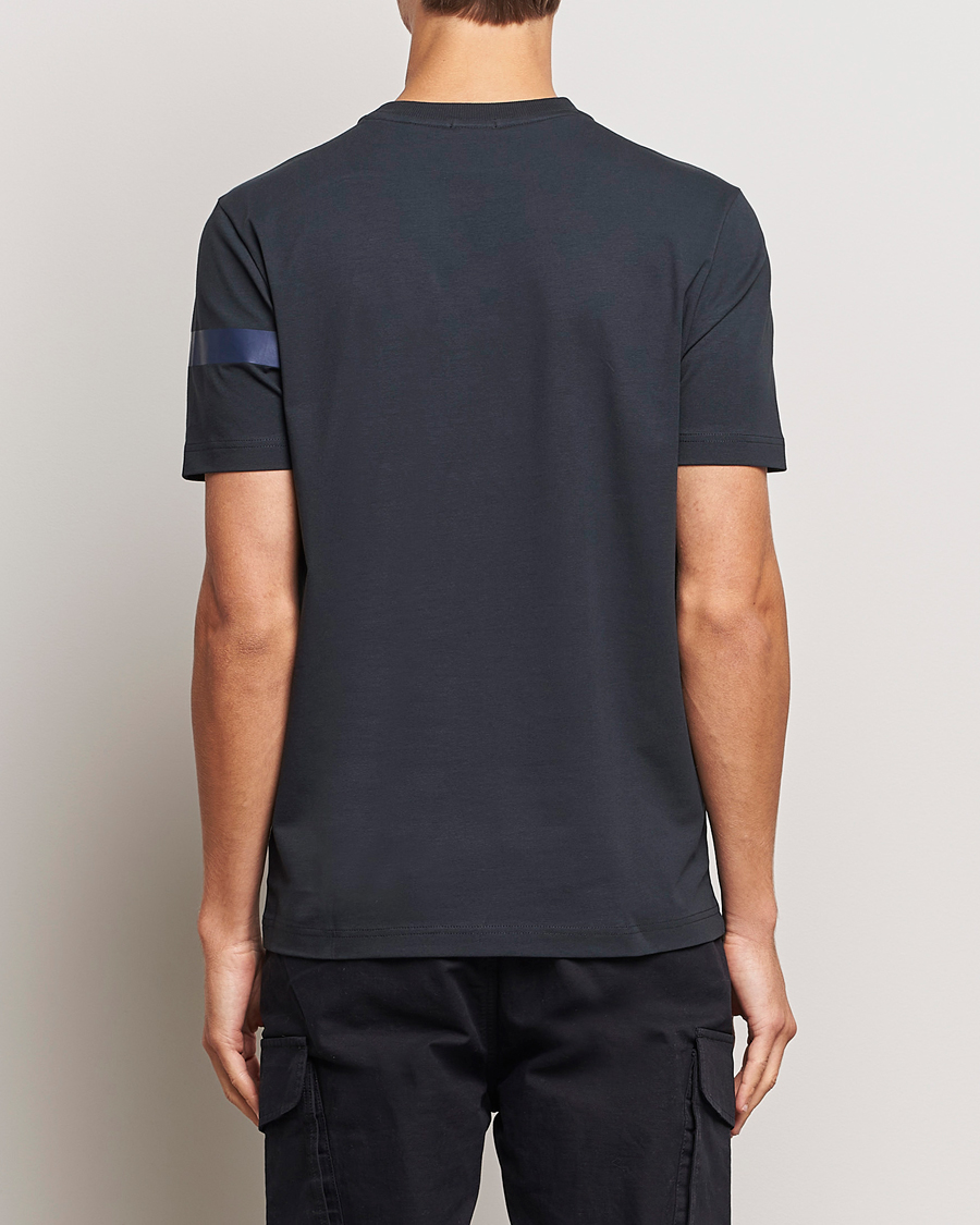 Herre | T-Shirts | BOSS GREEN | Logo Crew Neck T-Shirt Dark Blue