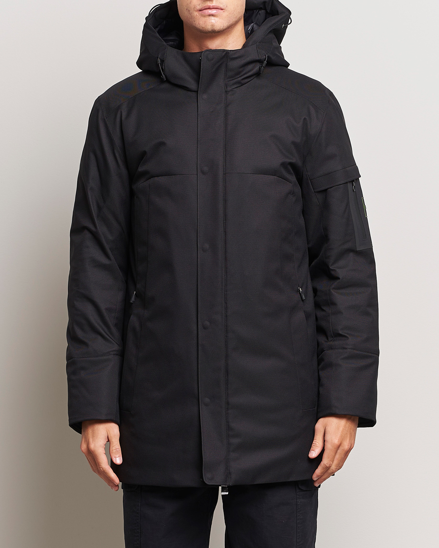 Herre | Jakker | BOSS GREEN | Terry Parka Black