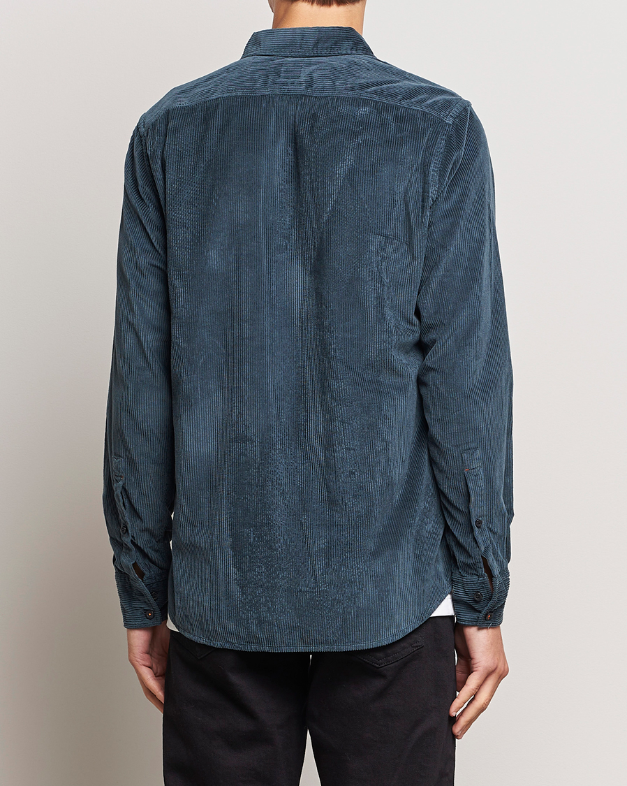 Herre | Skjorter | BOSS ORANGE | Relegant Corduroy Shirt Open Green
