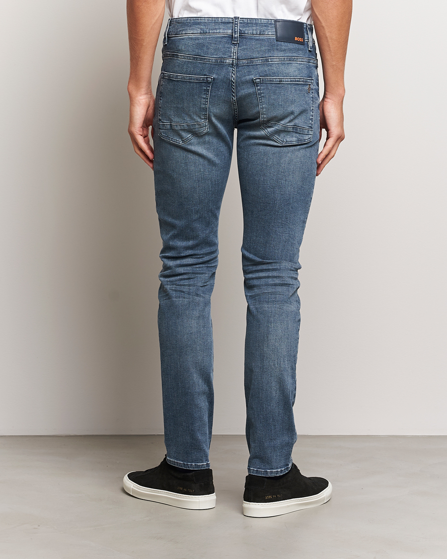 Herre | Jeans | BOSS ORANGE | Delaware Stretch Jeans Dark Blue