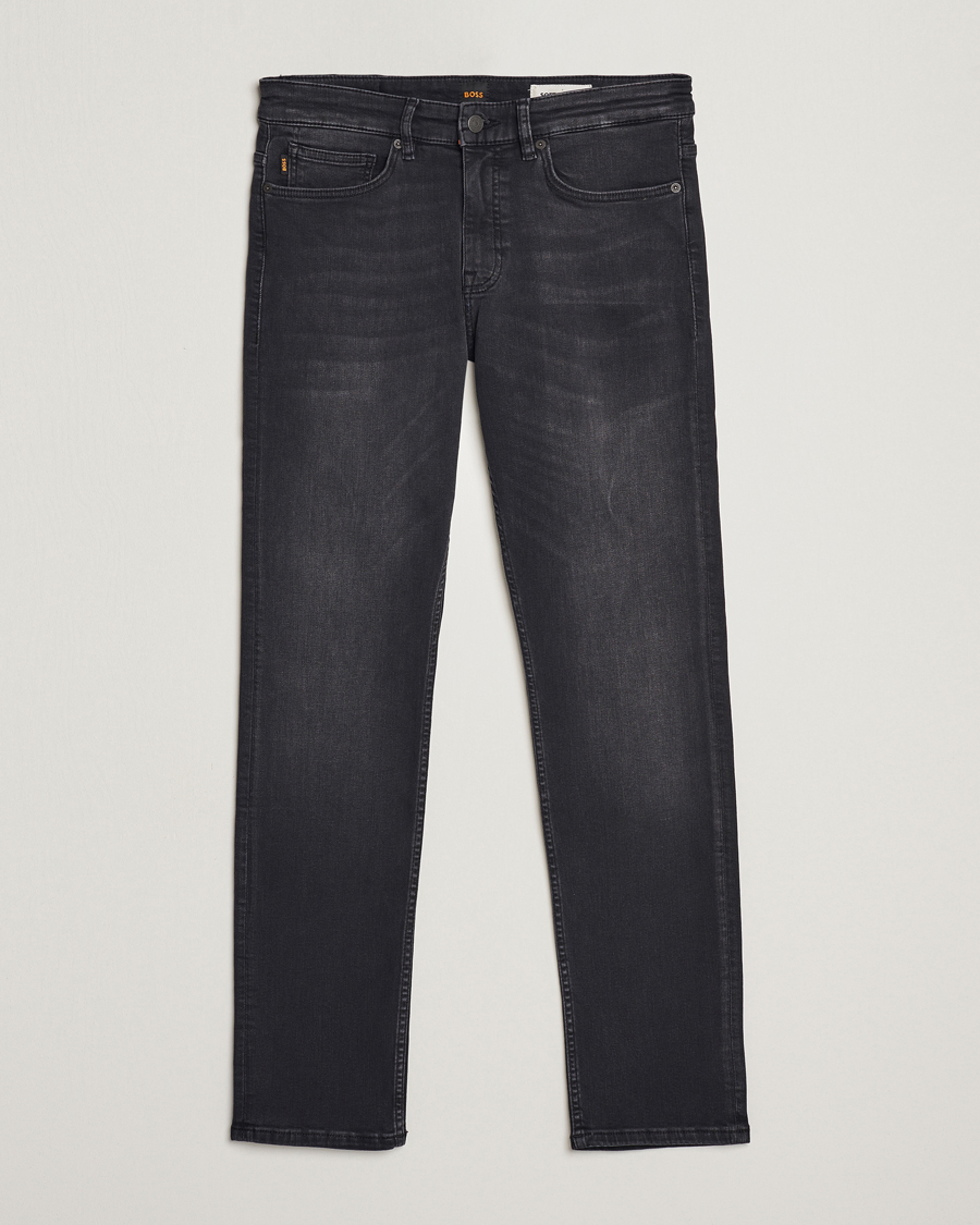Herre | | BOSS ORANGE | Delaware Stretch Jeans Washed Black
