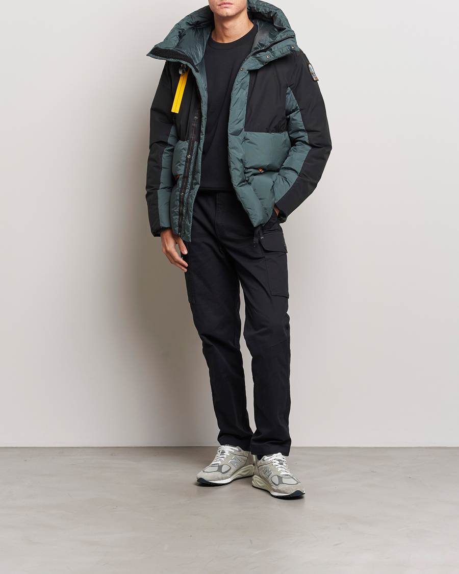 Herre | Jakker | Parajumpers | Ronin Foul Weather Down Parka Black/Green Gables