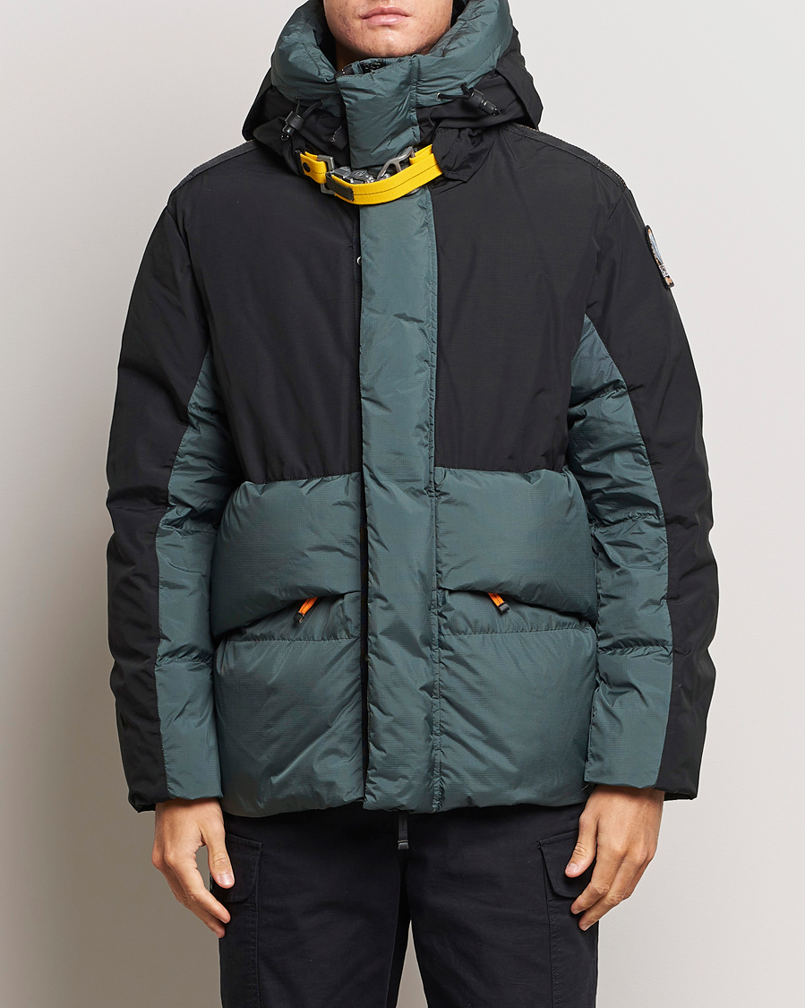 Herre |  | Parajumpers | Ronin Foul Weather Down Parka Black/Green Gables