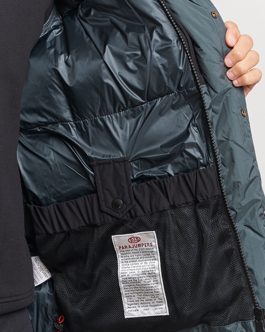 Herre | Jakker | Parajumpers | Ronin Foul Weather Down Parka Black/Green Gables