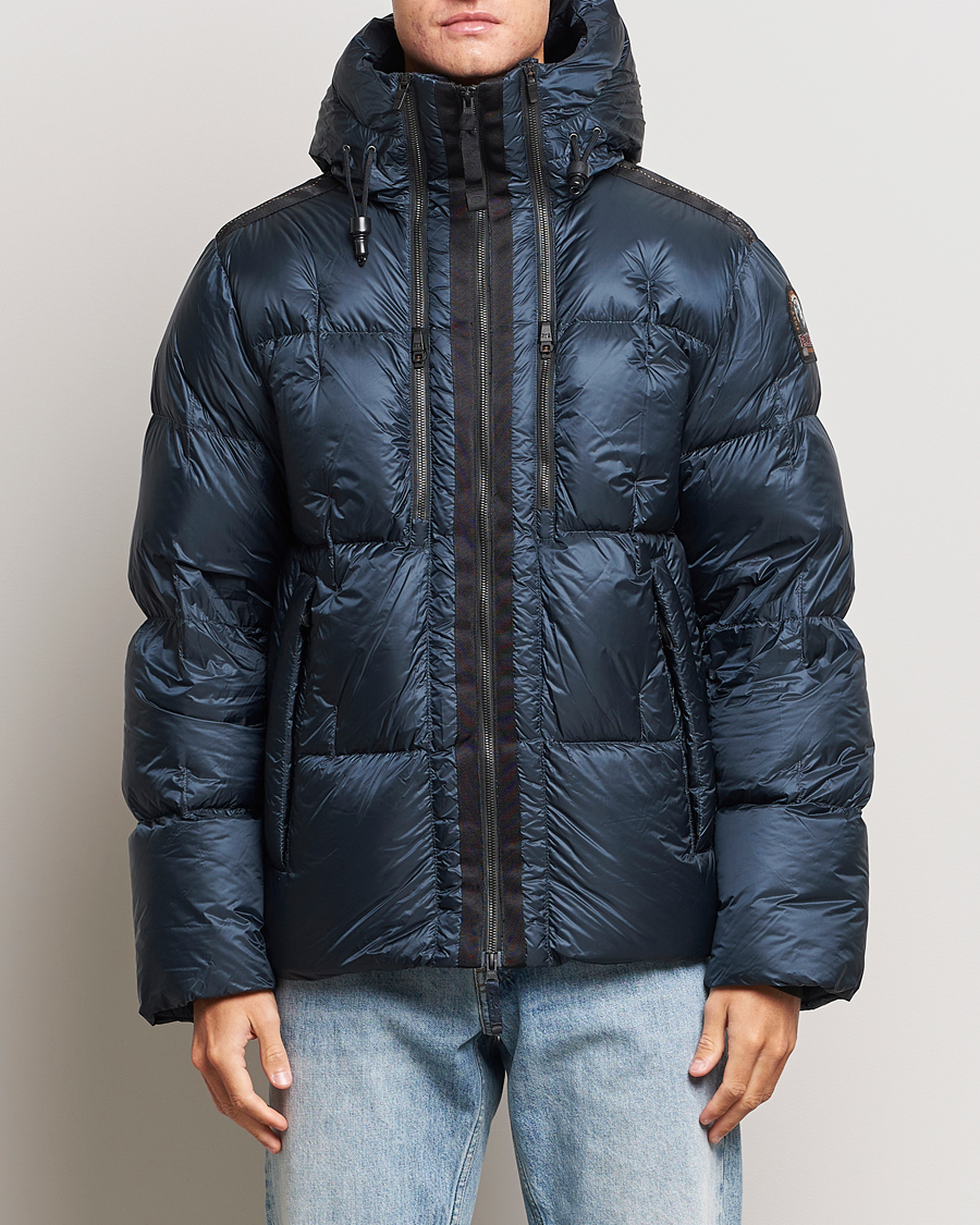Herre | Jakker | Parajumpers | Diran Powder Down Puffer Dark Avio