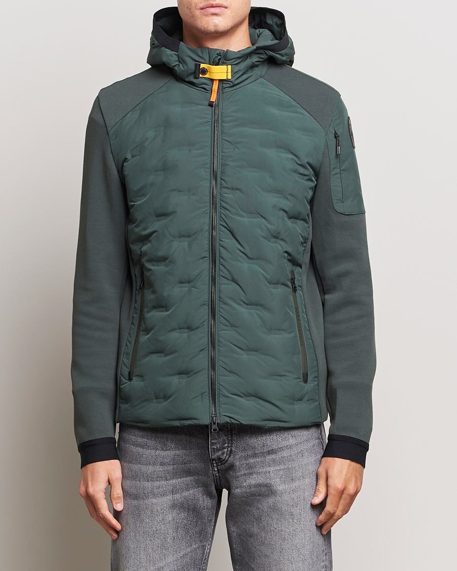 Herre |  | Parajumpers | Benjy Jacquard Hybrid Jacket Green Gables