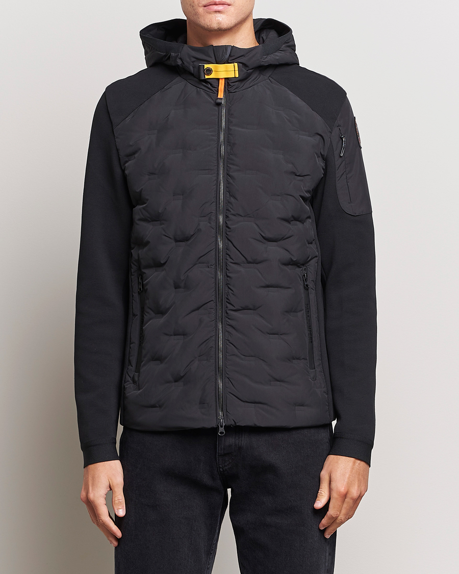 Herre |  | Parajumpers | Benjy Jacquard Hybrid Jacket Black