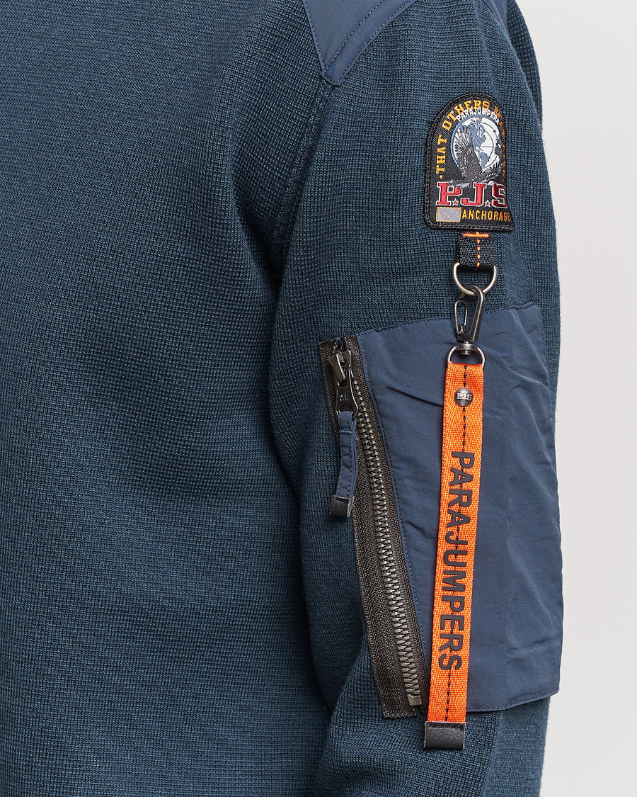 Herre | Gensere | Parajumpers | Braw Rescue Knitted Crew Neck Dark Avio