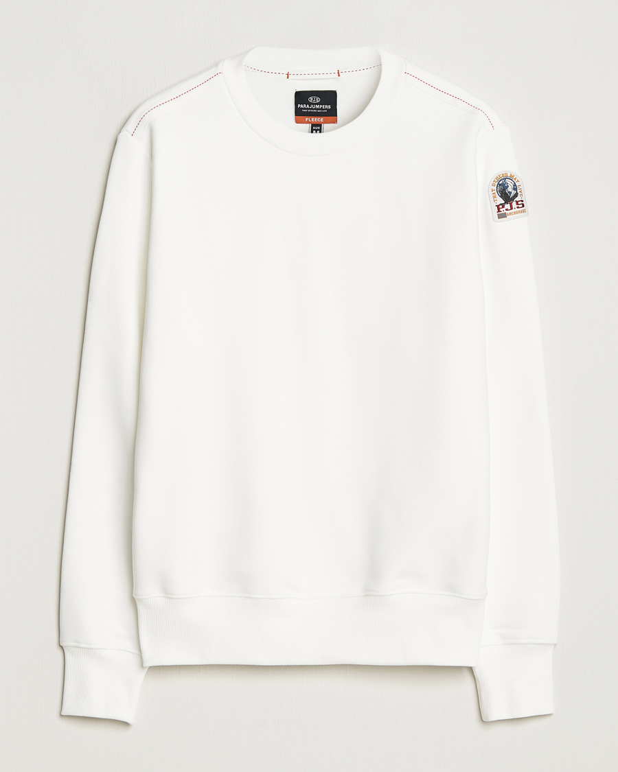 Herre | Gensere | Parajumpers | K2 Super Easy Crew Neck Sweatshirt Off White