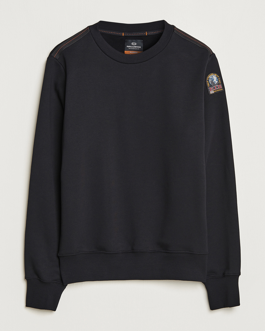 Herre | Gensere | Parajumpers | K2 Super Easy Crew Neck Sweatshirt Black