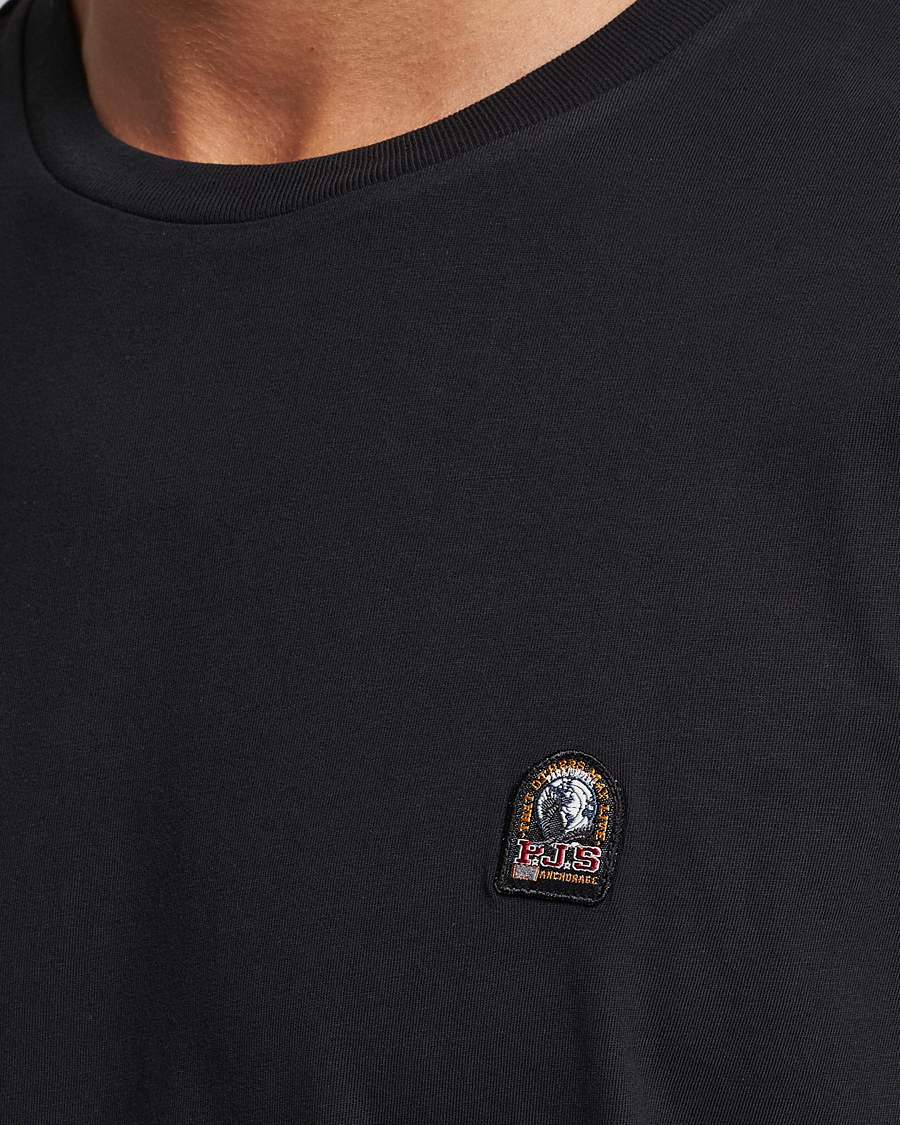 Herre | T-Shirts | Parajumpers | Patch Crew Neck T-Shirt Black