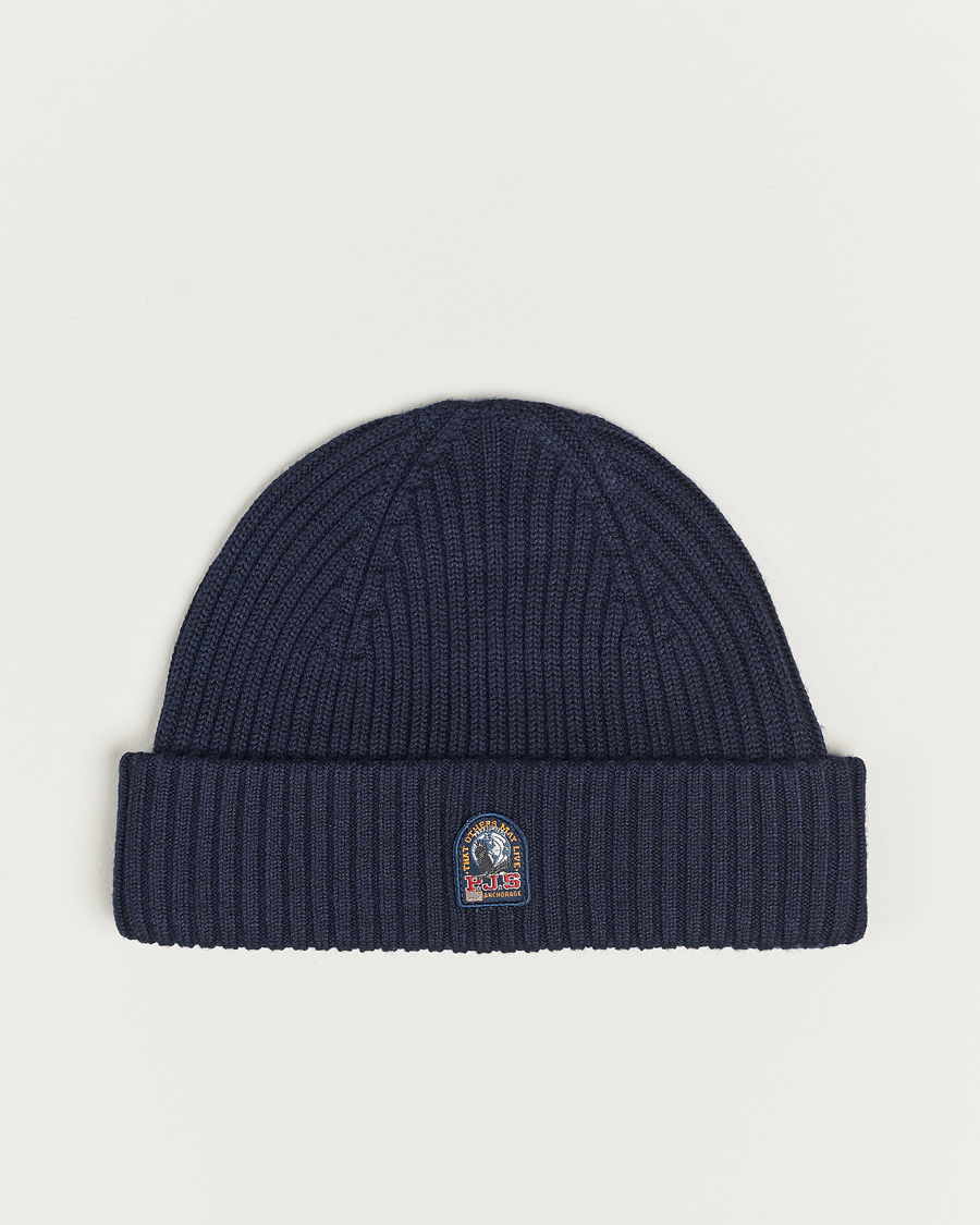 Herre | | Parajumpers | Ribbed Hat Navy