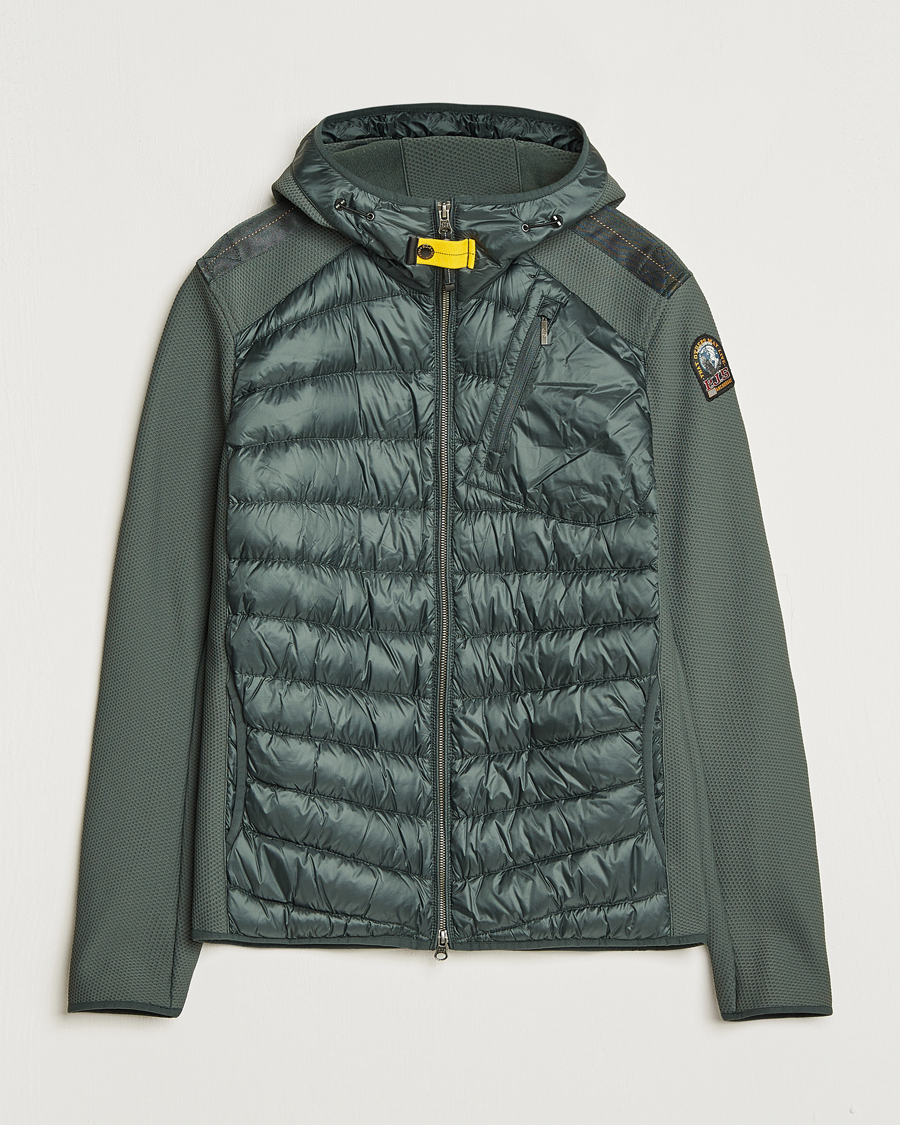 Herre | Jakker | Parajumpers | Nolan Hybrid Hooded Jacket Green Gables