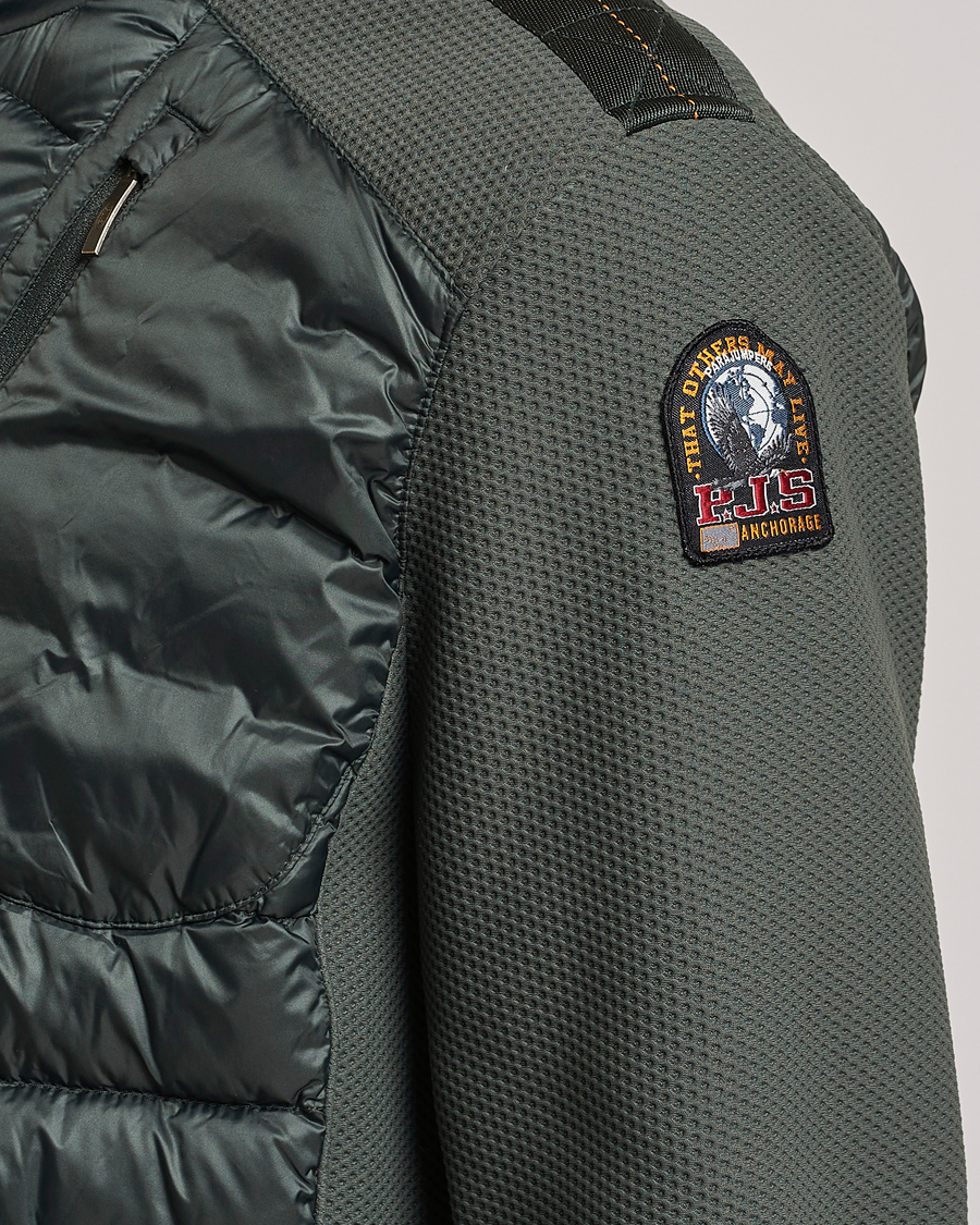 Herre | Jakker | Parajumpers | Nolan Hybrid Hooded Jacket Green Gables