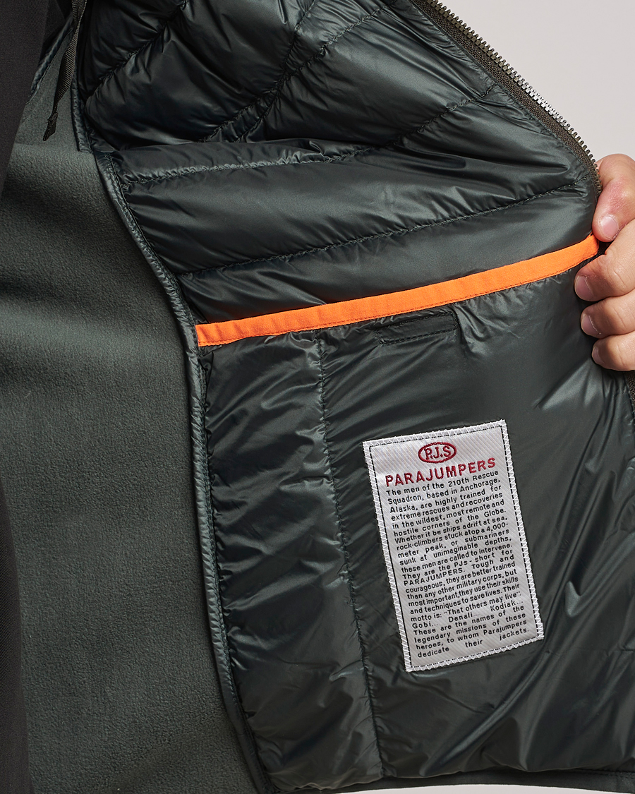 Herre | Jakker | Parajumpers | Nolan Hybrid Hooded Jacket Green Gables
